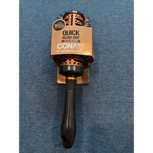 Conair Quick Blow-Dry Copper Collection Round Hair Brush‎ Vented Barrel 86258HU